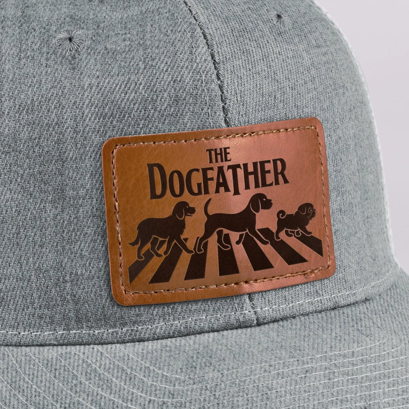 Leather Patch Hat -  Birthday Gifts For Dog Lovers, Dog Dad And Mom - Every Pack Needs A Boss