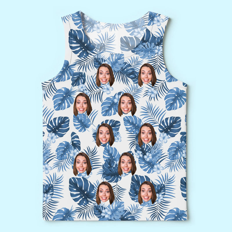 Custom Photo Tanktop - Personalized Summer Vacation And Travel Gifts For Family, Dog Cat Lovers - Vacation Mode