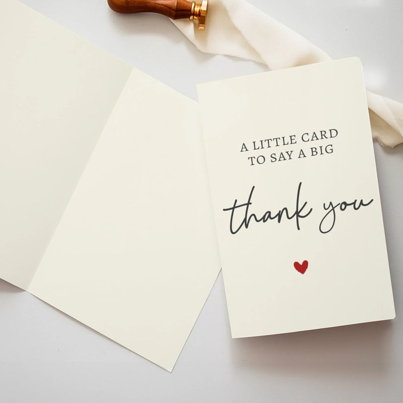 A Big Thank You