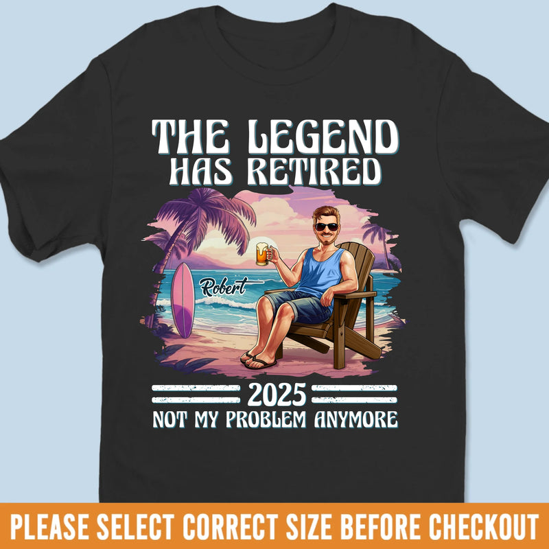 Custom Unisex T-shirt, Premium T-shirt, Hoodie - Personalized Retirement Gifts For Women, Men - Retired, Not Expired