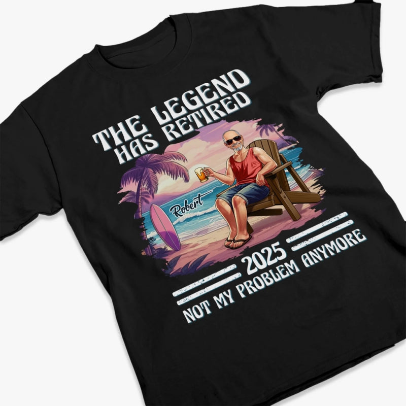 Custom Unisex T-shirt, Premium T-shirt, Hoodie - Personalized Retirement Gifts For Women, Men - Retired, Not Expired