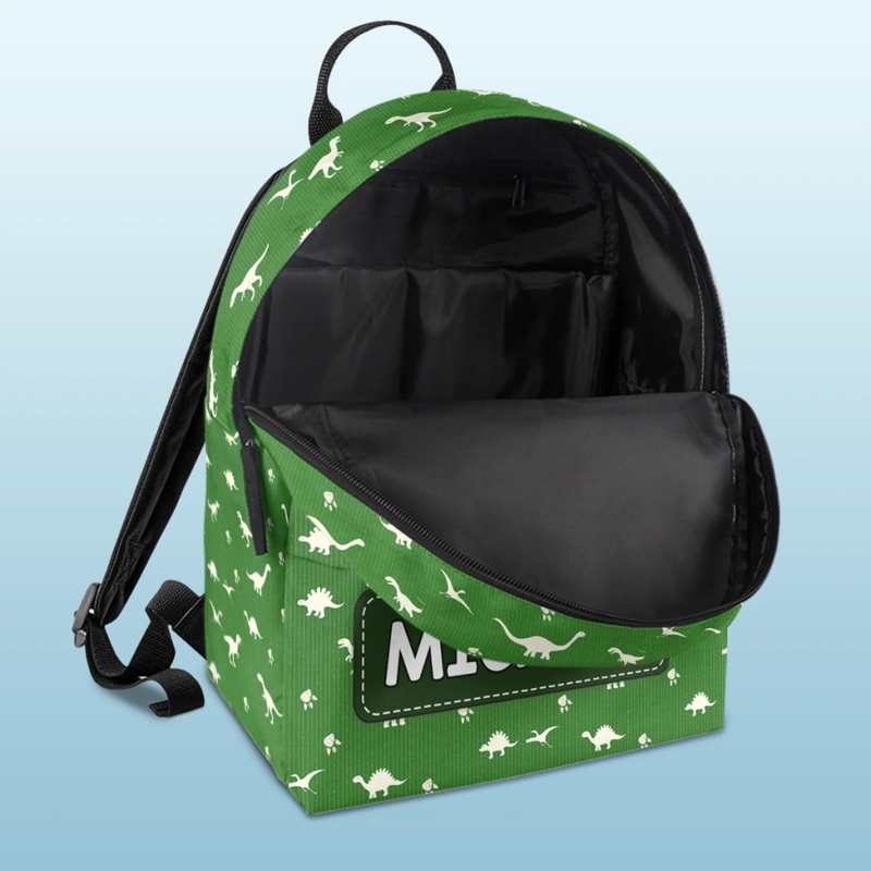 Custom Kids Backpack - Personalized Back To School Gifts For Kids - Eat, Play, Build, Repeat