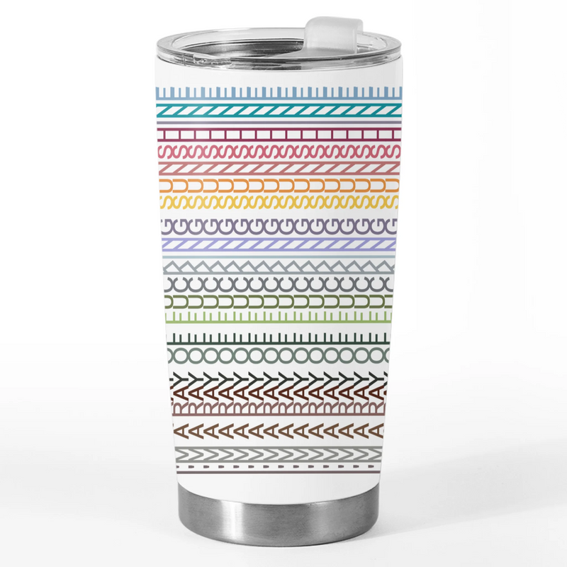 Hidden Message Tumbler - Funny Gifts For Best Friends, Family, Coworker, Work Bestie - Boho Vibes, Busy Life