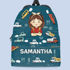 Custom Kids Backpack, Water Bottle, Lunch Bag - Personalized Back To School Gifts For Kids - Confidence, Kindness, Strength For Life