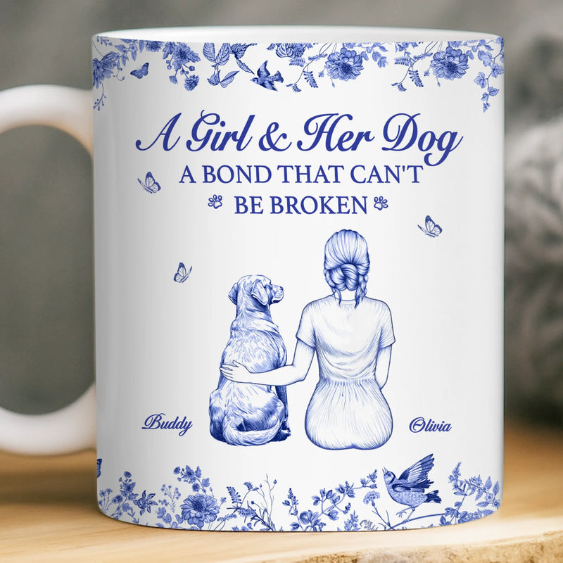 Custom Mug - Personalized Birthday Gifts For Dog Lovers, Dog Dad And Mom - Living The Pup Life