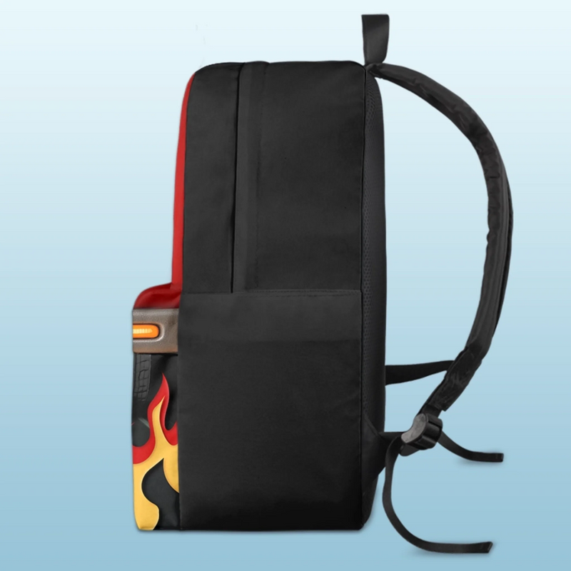 Custom Kids Backpack - Personalized Back To School Gifts For Kids - Racing To Save The Day