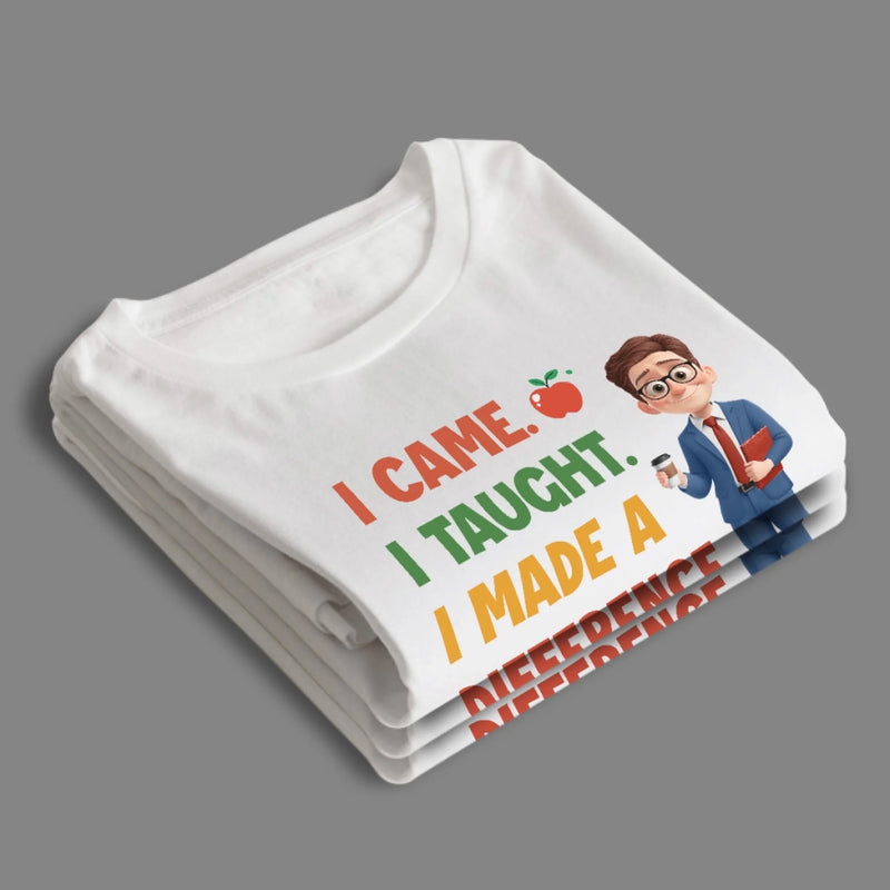 Custom Classroom Decor Unisex T-shirt, Premium T-shirt, Hoodie - Personalized Retirement Gifts For Teachers - Life After The Last Lesson