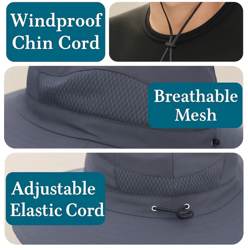 Custom Hat With Fans Solar Power - Personalized Garden Gifts For Gardeners, Dog Lovers, Dog Dad And Mom - Garden Goals and Furry Friends