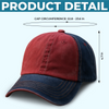 Custom Embroidered Effect Washed Denim Baseball Cap - Personalized Birthday Gifts For Dog Lovers, Dog Dad And Mom - Boss Of The Fur Squad