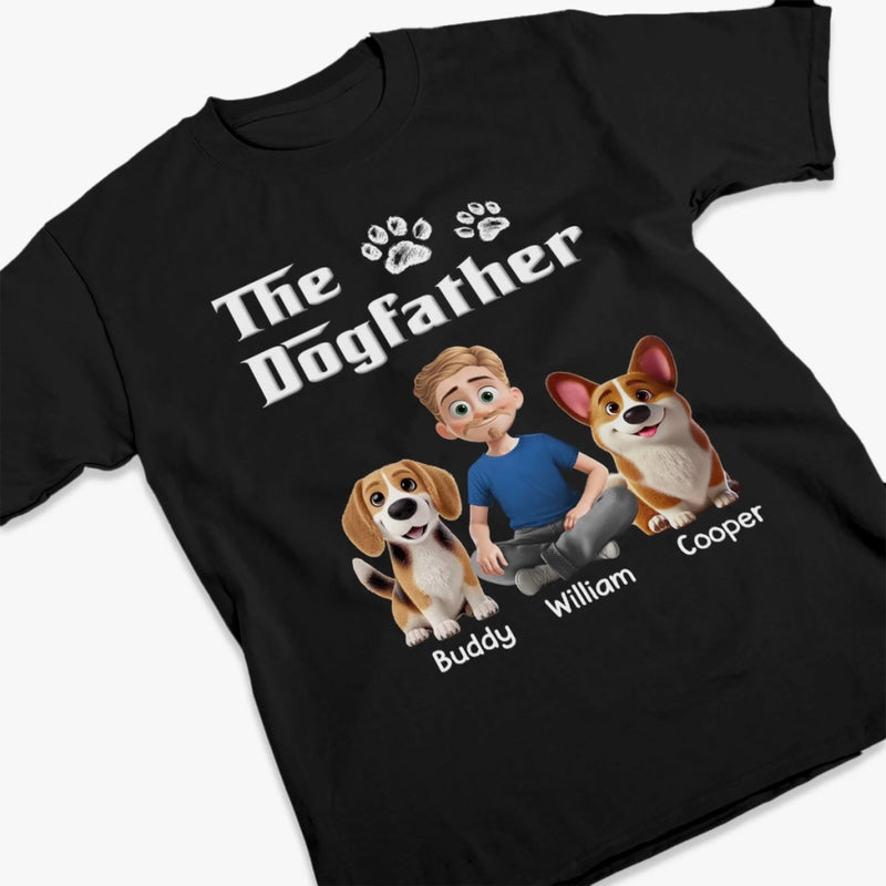 Custom Unisex T-shirt, Premium T-shirt, Hoodie - Personalized Birthday Gifts For Dog Lovers, Dog Dad And Mom - Master Of Mutts