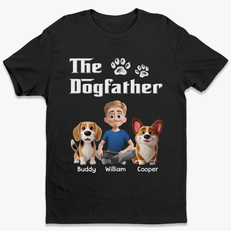 Custom Unisex T-shirt, Premium T-shirt, Hoodie - Personalized Birthday Gifts For Dog Lovers, Dog Dad And Mom - Master Of Mutts
