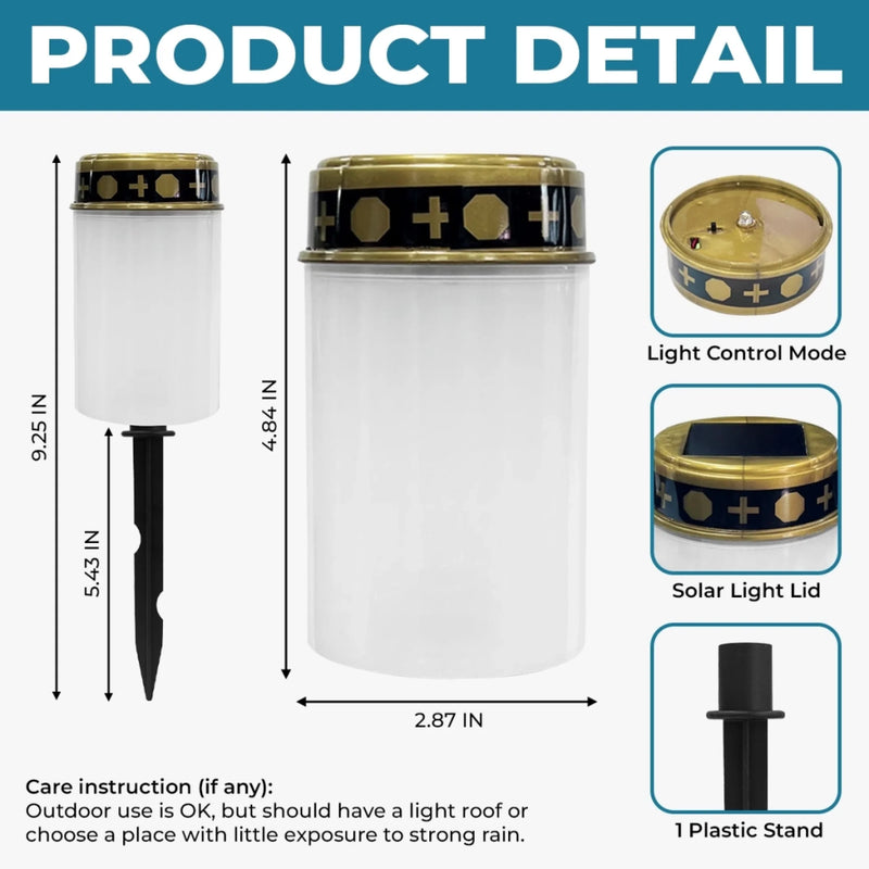 Custom Solar Stake Lights - Personalized Memorial Sympathy Gifts For Loss Of Mom, Dad - Still By My Side, Just Out Of Sight