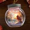 Custom Photo Acrylic Ornament - Personalized Christmas Memorial Sympathy Gifts For Loss Of Mom, Dad - With Me Forevermore