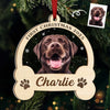 Custom Photo Wood & Acrylic Ornament - Personalized  Christmas Birthday Gifts For Dog Cat Lovers, Dog Dad And Mom, Cat Owners - Santa’s Goodest Helper