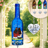 Custom Wine Bottle Wind Chime - Personalized Best Friend Birthday Gifts For Women, Besties, Sisters, BFF - Side By Side, Heart To Heart