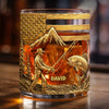Custom 11oz Whiskey Glass - Personalized Birthday Fishing Gifts For Fisherman, Wine, Bourbon, Whiskey Lovers - Hooked On Golden Moments