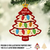Custom Double Layer Wooden Ornament - Personalized Christmas Birthday Gifts For Mom, Dad, Kids - The Best Gift Is Family