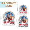Custom Photo Acrylic Ornament - Personalized Christmas Birthday Gifts For Mom, Dad, Kids - Our Winter Wonderland Of Love