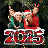 Custom Photo Acrylic Ornament - Personalized Christmas Birthday Gifts For Mom, Dad, Kids - Santa’s Favorite Squad