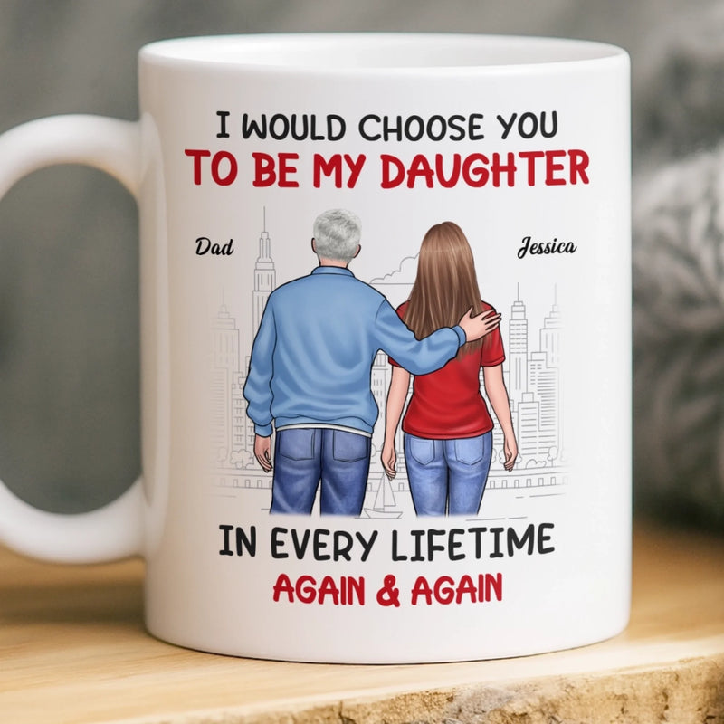 Custom Mug - Personalized Birthday Gifts For Dad, Daughter - Always My Little Princess
