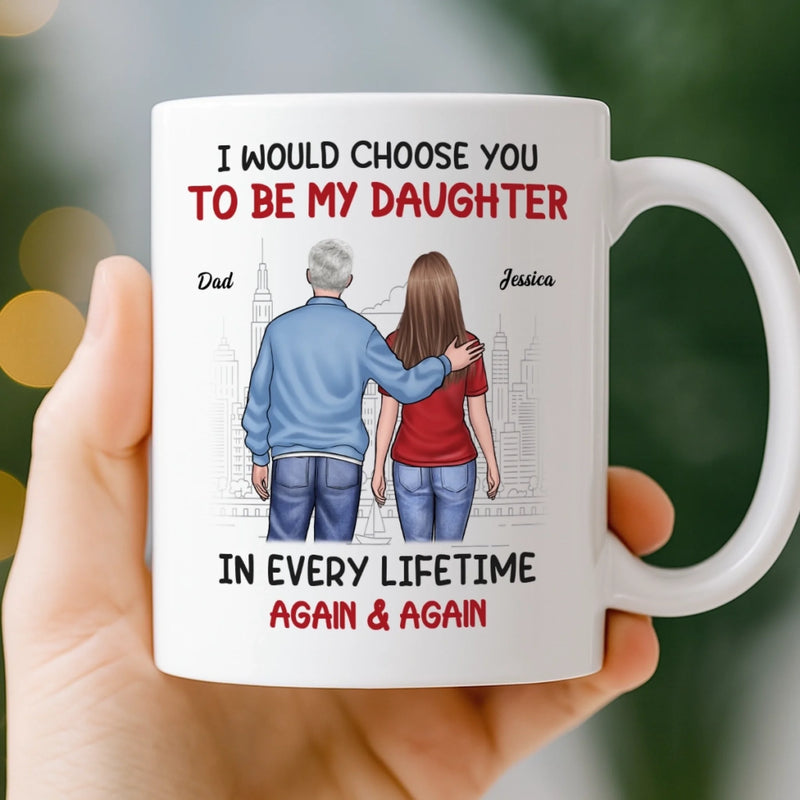 Custom Mug - Personalized Birthday Gifts For Dad, Daughter - Always My Little Princess