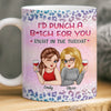 Custom Mug - Personalized Best Friend Birthday Gifts For Women, Besties, Sisters, BFF - Besties No Matter What