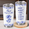 Custom Tumbler - Personalized Best Friend Birthday Gifts For Women, Besties, Sisters, BFF, Family, Yourself - God Says I Am