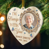 Custom Photo Acrylic Ornament - Personalized Memorial Sympathy Gifts For Loss Of Mom, Dad - Forever In Loving Memory