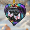 Custom Photo Acrylic Ornament - Personalized Memorial Sympathy Gifts For Loss Of Mom, Dad - When You Left, Part of Me Went With You