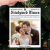 Custom Photo Acrylic Ornament - Personalized Anniversary Christmas Wedding Gifts For Husband And Wife, Him And Her - True Love Makes Headlines