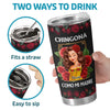 Custom Tumbler - Personalized Hispanic Month Birthday Gifts For Hispanics And Latinos, Women - Strong Like Mi Madre