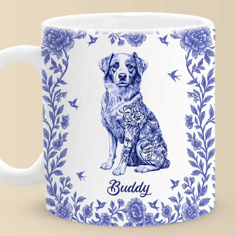 Bloom Bold, Bark Proud - Dog Personalized Custom Mug - Gift For Pet Owners, Pet Lovers