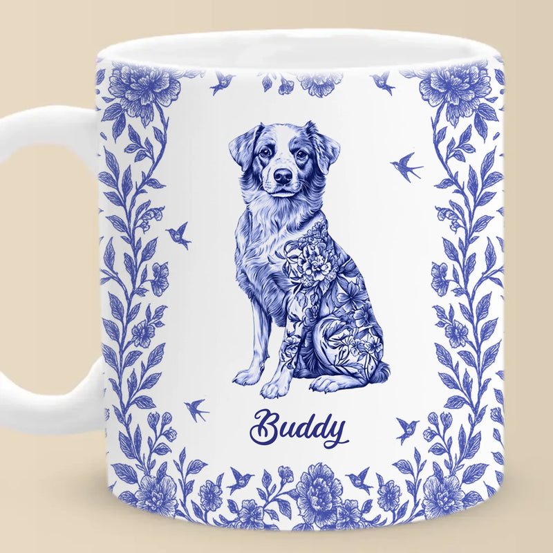Bloom Bold, Bark Proud - Dog Personalized Custom Mug - Gift For Pet Owners, Pet Lovers