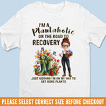 Just One More Plant - Family Personalized Custom Unisex T-shirt, Premium T-shirt, Hoodie - Gift For Gardeners, Plant Lovers, Best Friends