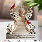 Custom Photo Your Love Still Lights Our Home - Memorial Personalized Custom Acrylic Plaque Custom Shape - Sympathy Gift For Family