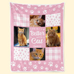Custom Photo Blanket - Personalized Christmas Memorial Sympathy Gifts For Dog Lovers - You Were My Favorite Hello And My Hardest Goodbye