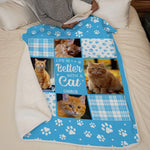 Custom Photo Blanket - Personalized Christmas Memorial Sympathy Gifts For Dog Lovers - You Were My Favorite Hello And My Hardest Goodbye