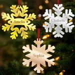 Custom Mirrored Acrylic Ornament - Personalized Christmas Birthday Gifts For Family - Sparkle Of Togetherness