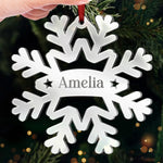 Custom Mirrored Acrylic Ornament - Personalized Christmas Birthday Gifts For Family - Sparkle Of Togetherness