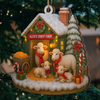 Custom Wood Ornament - Personalized Christmas Birthday Gifts For Women, Men - Life Feels Softer With Sheep