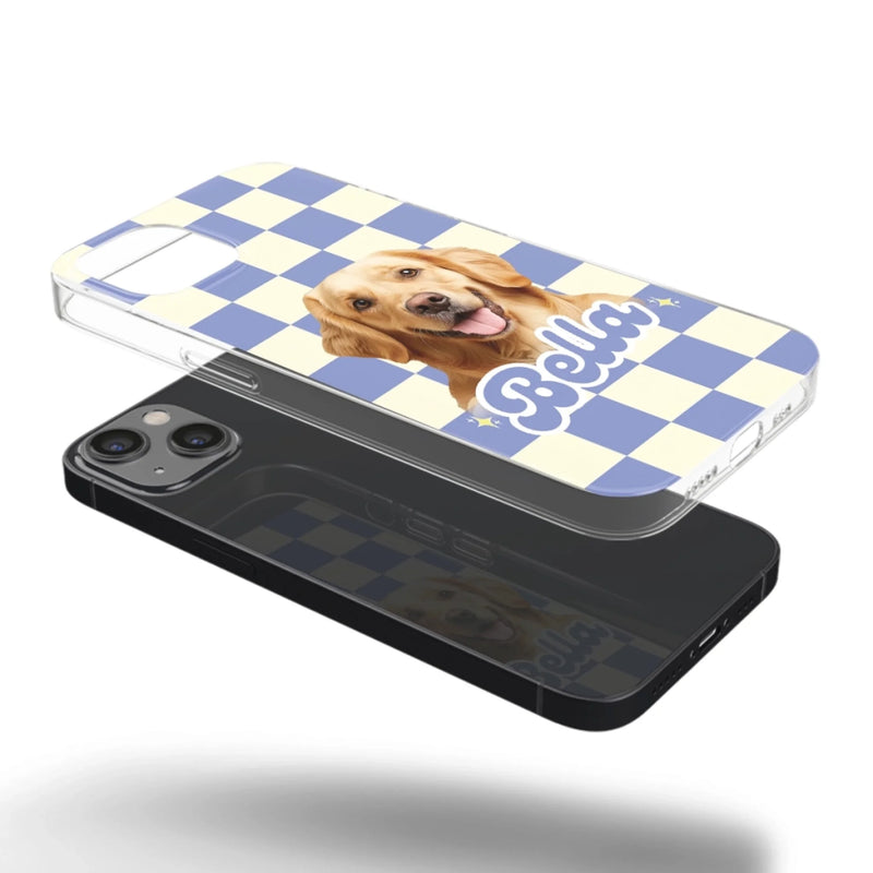 Custom Photo Clear Phone Case - Personalized  Birthday Gifts For Dog Cat Lovers, Dog Dad And Mom, Cat Owners - Puppy Love On Repeat