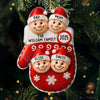 Custom Acrylic Ornament - Personalized Christmas Birthday Gifts For Mom, Dad, Kids - Family Moments Shine This Christmas