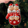 Custom Acrylic Ornament - Personalized Christmas Birthday Gifts For Mom, Dad, Kids - Family Moments Shine This Christmas