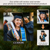Custom Photo Acrylic Ornament - Personalized Christmas Graduation Gifts For Him, Her - Class Of Champions