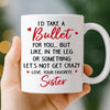 Custom Mug - Personalized Best Friend Birthday Gifts For Women, Besties, Sisters, BFF - Bestie Smiles Brighten Every Day