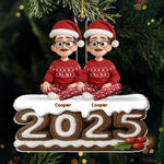 Custom Acrylic Ornament - Personalized Christmas Birthday Gifts For Family - Together Is Our Best Tradition