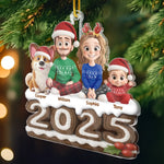 Custom Acrylic Ornament - Personalized Christmas Birthday Gifts For Family - Together Is Our Best Tradition