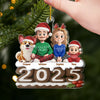 Custom Acrylic Ornament - Personalized Christmas Birthday Gifts For Family, Dog Cat Lovers - Together Is Our Best Tradition