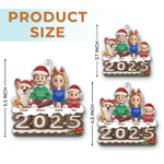 Custom Acrylic Ornament - Personalized Christmas Birthday Gifts For Family - Together Is Our Best Tradition