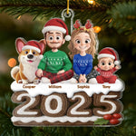 Custom Acrylic Ornament - Personalized Christmas Birthday Gifts For Family - Together Is Our Best Tradition